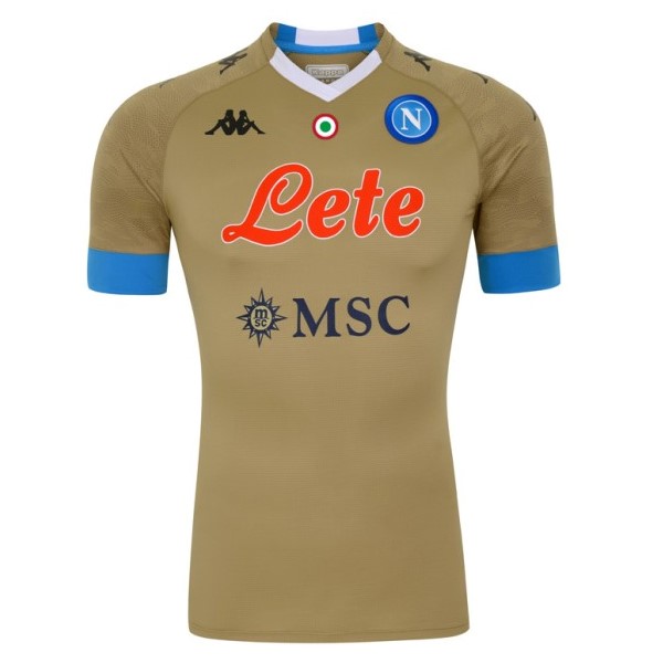 Tailandia Camiseta Napoli 1ª Kit Portero 2020 2021 Marron